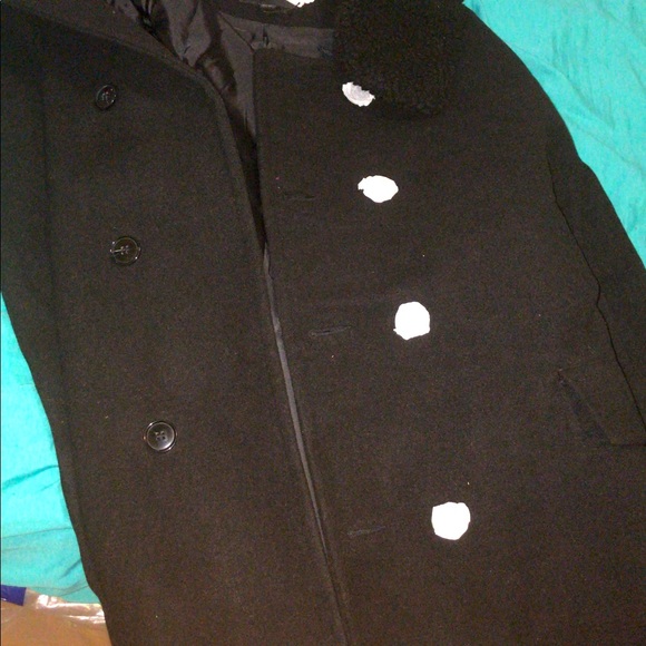 Brand new bourgh collar pea coat - Picture 1 of 6